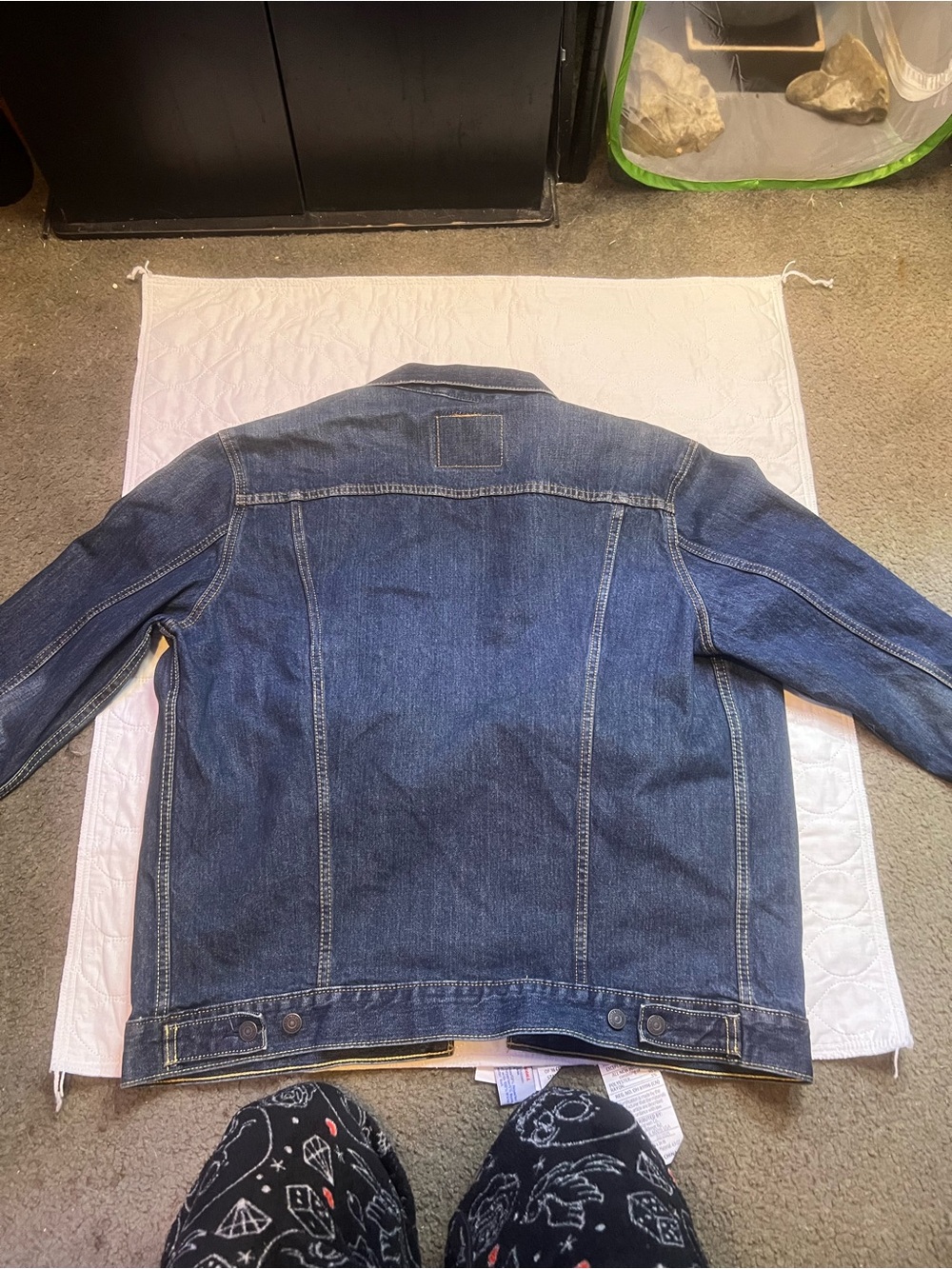 Levi's Men's Indigo Denim Trucker Jacket - Picture 5 of 5